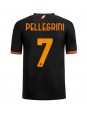 Moški Nogometna dresi replika AS Roma Lorenzo Pellegrini #7 Tretji 2023-24 Kratek rokav